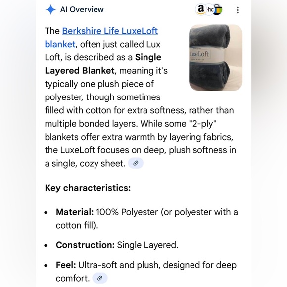 Plush Olive Green Blanket - Picture 8 of 8